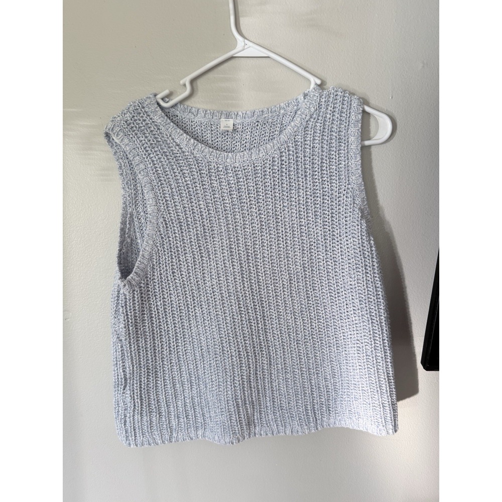 Women's Large‎ Old Navy Crocheted Crop Top Tank Boho Y2K Whimsy Fairy Cottage